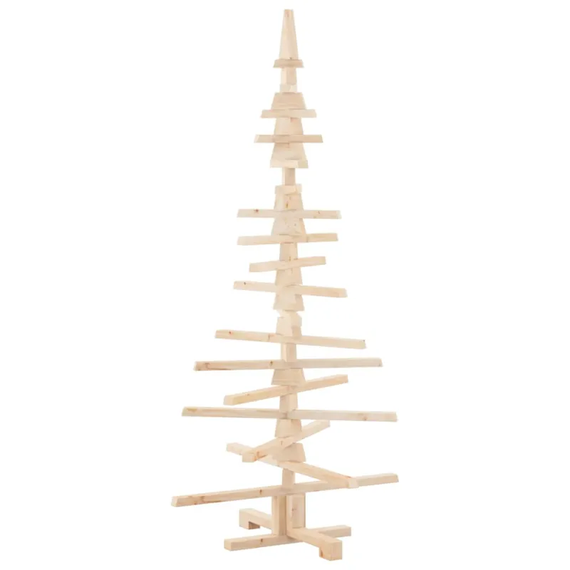 Medinė Kalėdų eglutė dekoracijai, 150 cm, pušies masyvas
