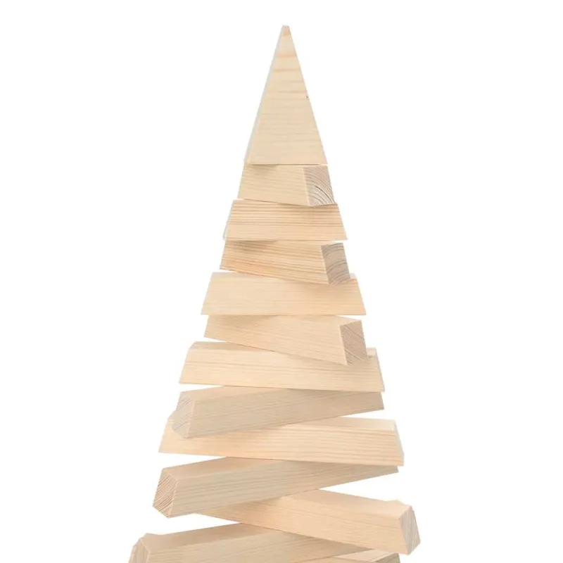 Medinė Kalėdų eglutė dekoracijai, 150 cm, pušies masyvas