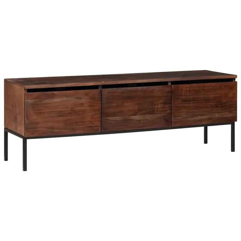 Televizoriaus spintelė su stalčių honey brown 110 x 30 x 36 cm