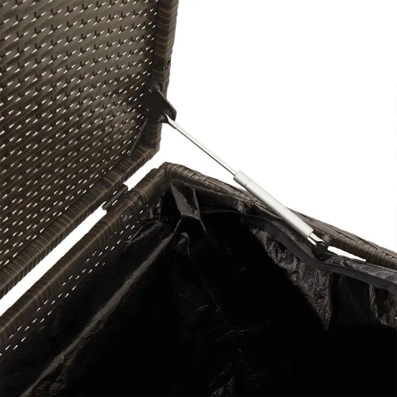 Sodo laikymo dėžutė Ruda 110x50x58 cm polietileno rotango