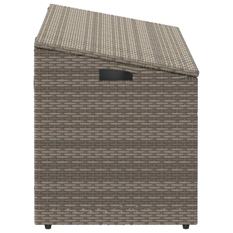 Sodo daiktadėžė, pilka, 110x50x58cm, polirotangas