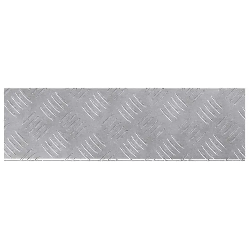 Laiptų danga 10 pcs Sidabro 60 x 18 x 2,5 cm Aliuminis