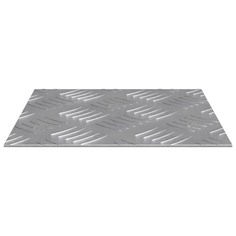 Laiptų danga Kvadrato 4 pcs Sidabro 20 x 20 cm Aliuminis