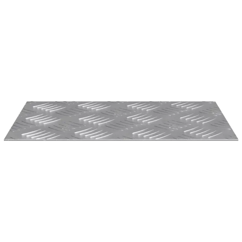 Laiptų danga Stačiakampio 2 pcs Sidabro 30 x 20 cm Aliuminis