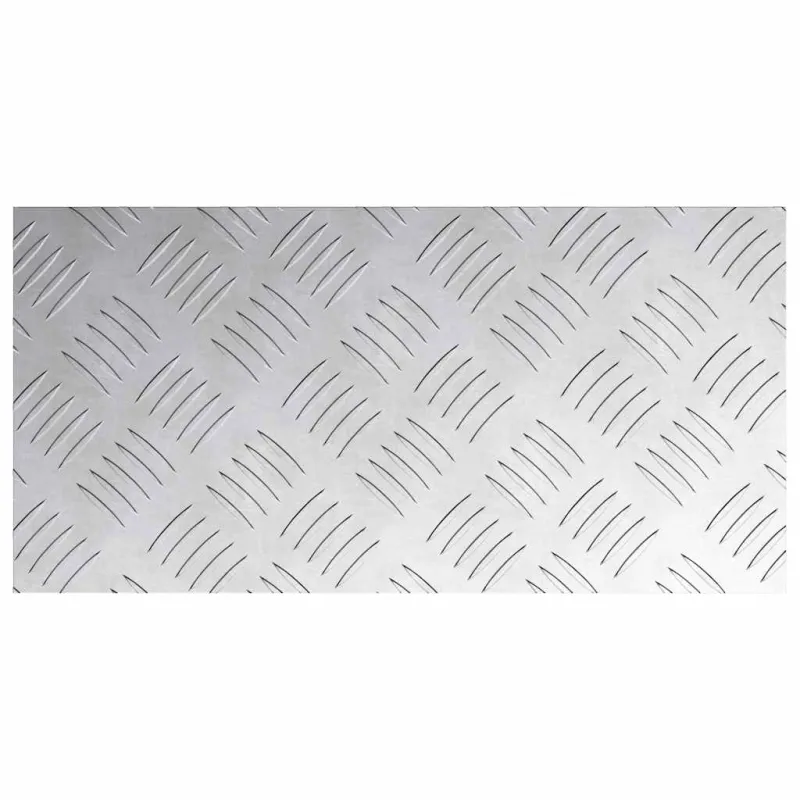 Laiptų danga Stačiakampio 4 pcs Sidabro 40 x 20 cm Aliuminis