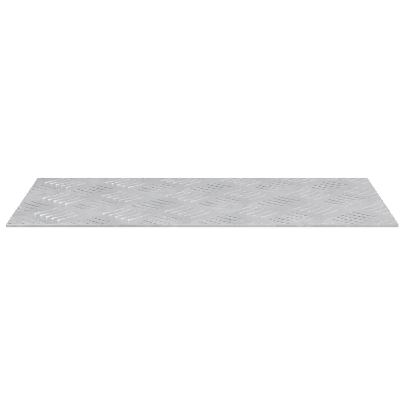 Laiptų danga Stačiakampio 4 pcs Sidabro 50 x 25 cm Aliuminis