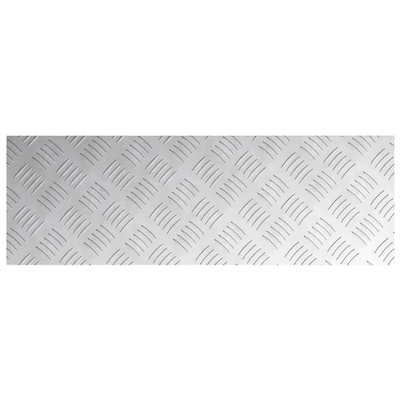 Laiptų danga Stačiakampio 2 pcs Sidabro 75 x 25 cm Aliuminis