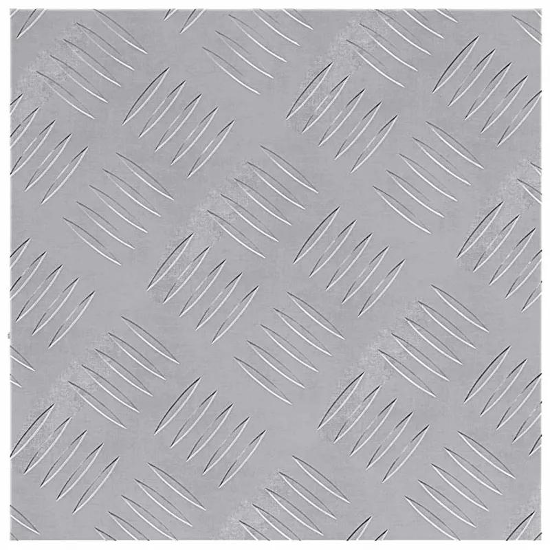 Laiptų danga Kvadrato 2 pcs Sidabro 30 x 30 cm Aliuminis
