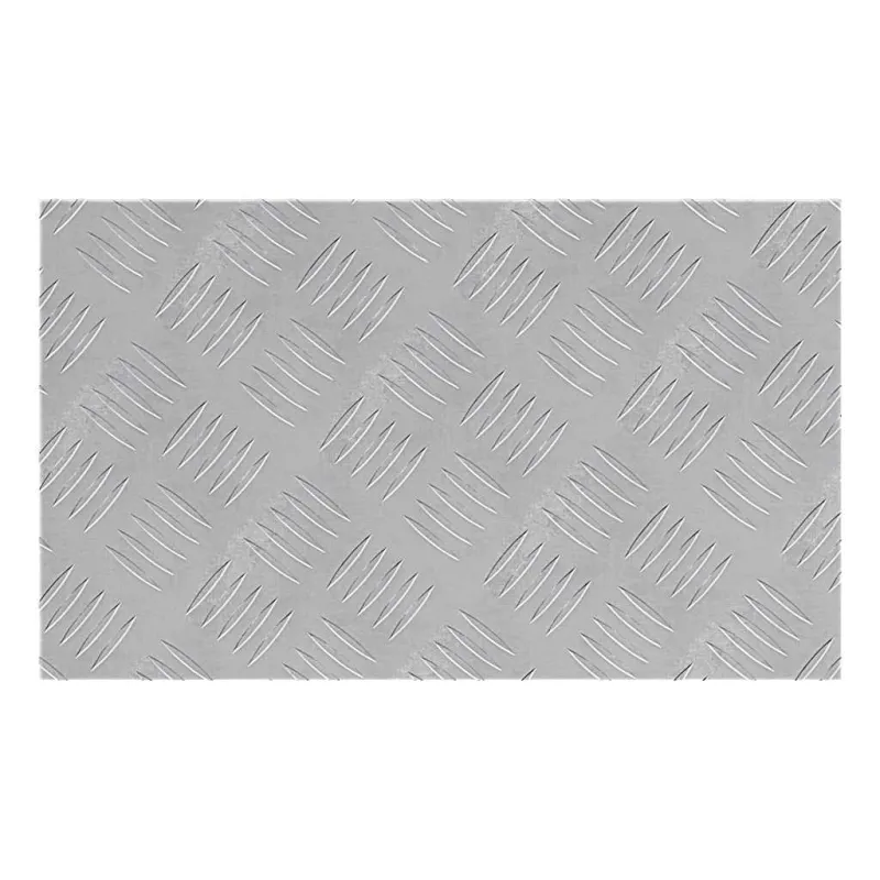 Laiptų danga Stačiakampio 4 pcs Sidabro 50 x 30 cm Aliuminis