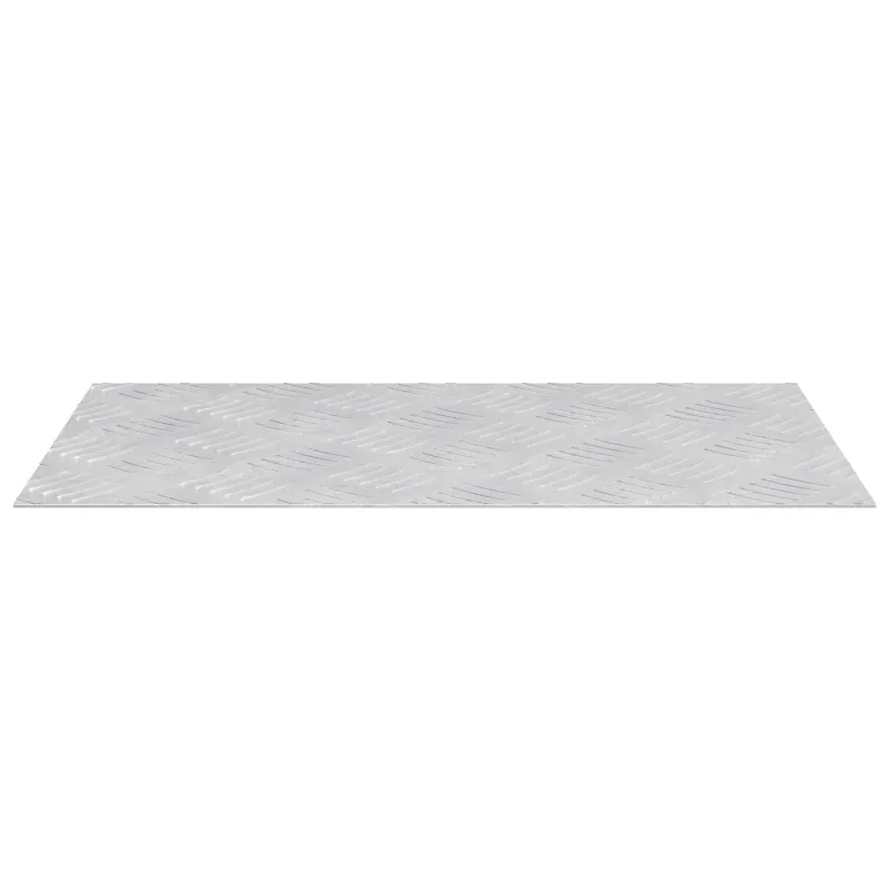 Laiptų danga Stačiakampio 4 pcs Sidabro 50 x 30 cm Aliuminis