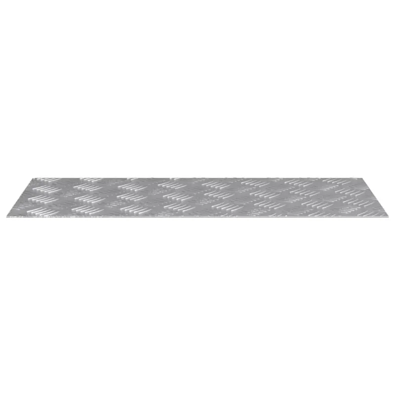 Laiptų danga Stačiakampio 4 pcs Sidabro 70 x 30 cm Aliuminis