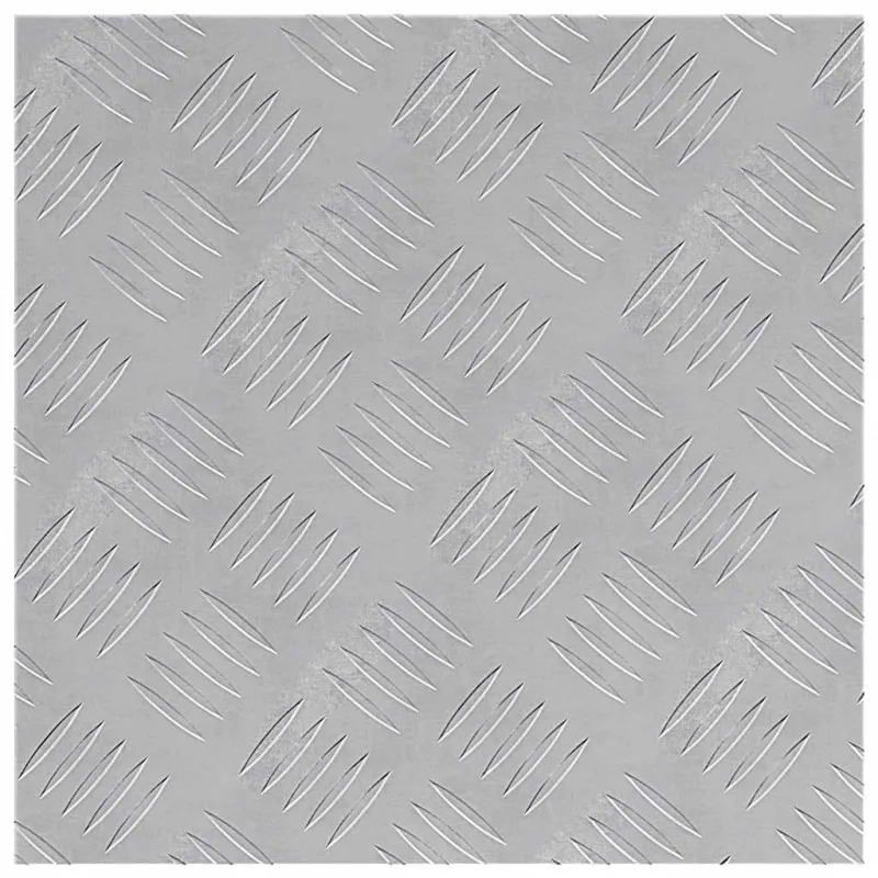 Laiptų danga Kvadrato 2 pcs Sidabro 40 x 40 cm Aliuminis