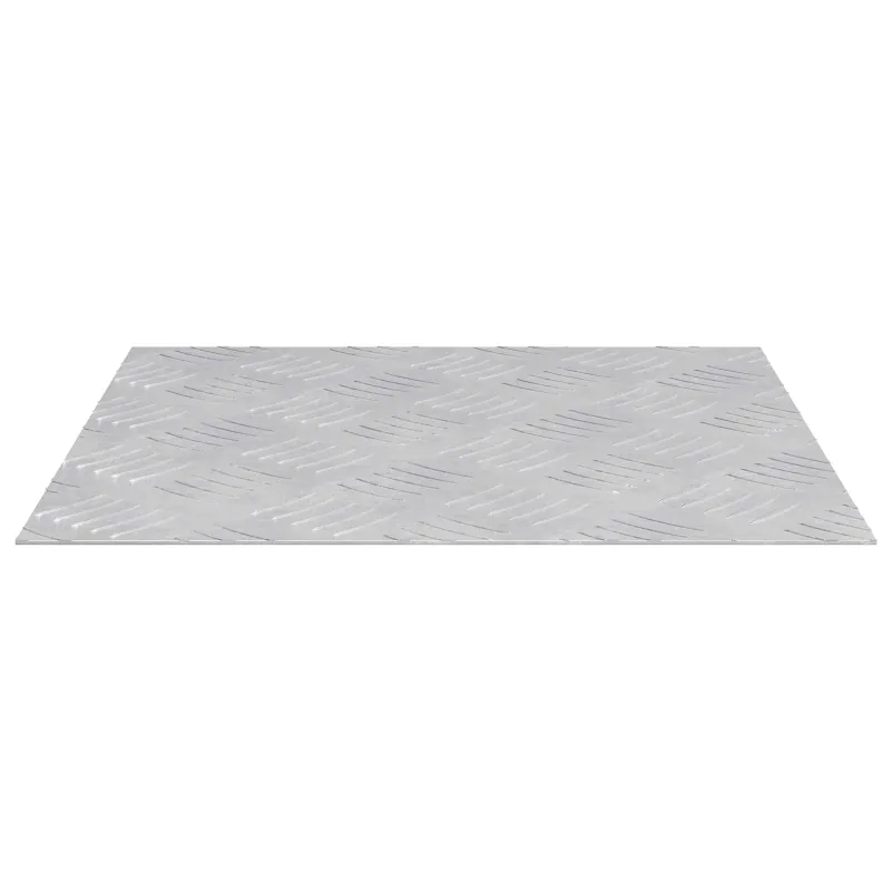 Laiptų danga Kvadrato 4 pcs Sidabro 40 x 40 cm Aliuminis