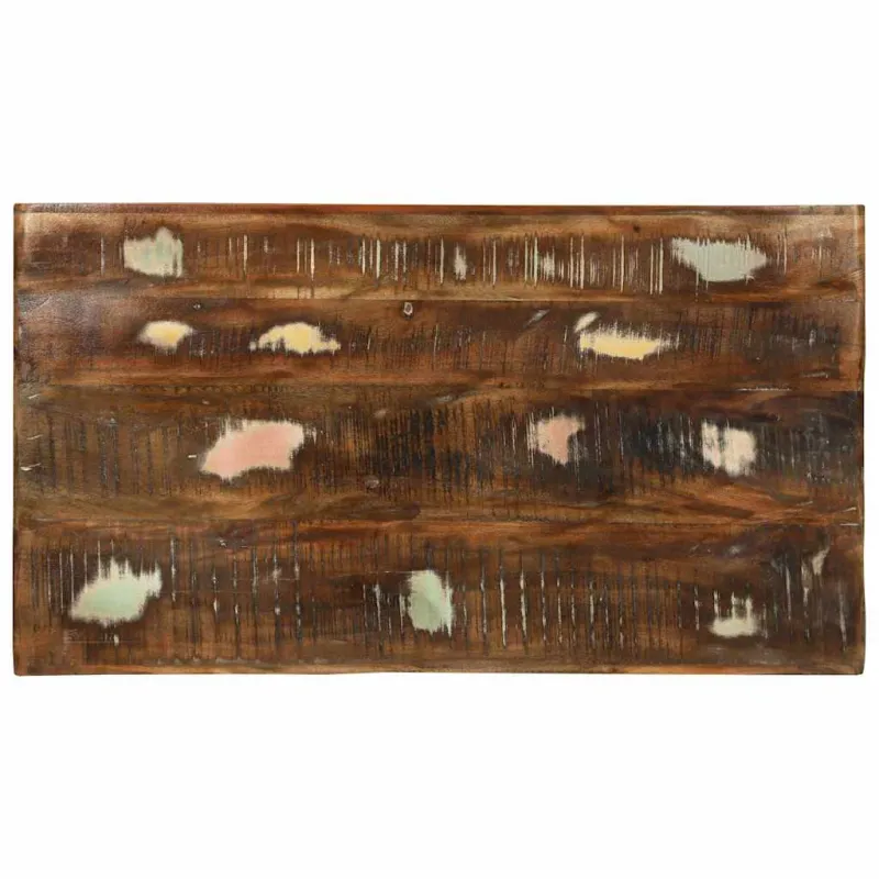 Kavos staliukas 90 x 50 x 35 cm Kietas atkurtas medis