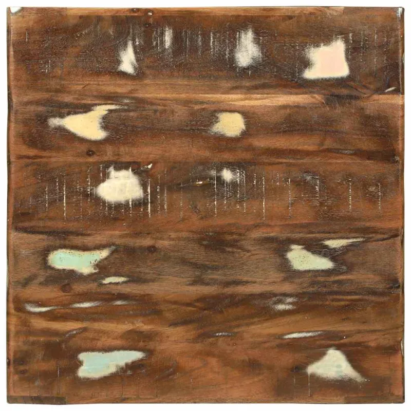 Kavos staliukas 50 x 50 x 35 cm Kietas atkurtas medis
