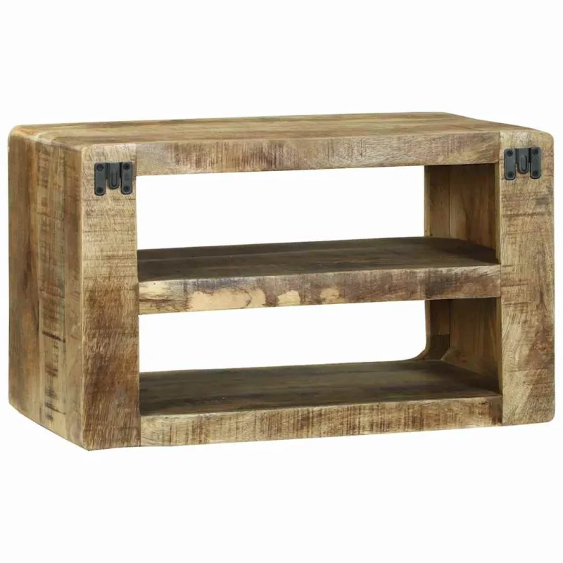 Televizoriaus spintelė 60 x 32 x 36 cm Mango medienos masyvas