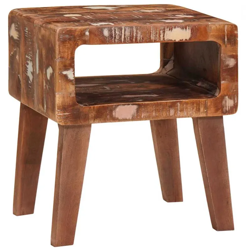 Žurnalinis staliukas Ruda 40 x 32 x 46 cm Kietas atkurtas medis