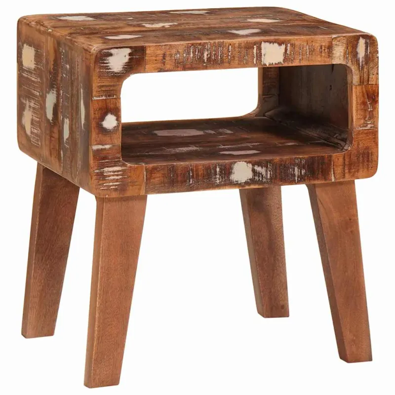 Žurnalinis staliukas Ruda 40 x 32 x 46 cm Kietas atkurtas medis