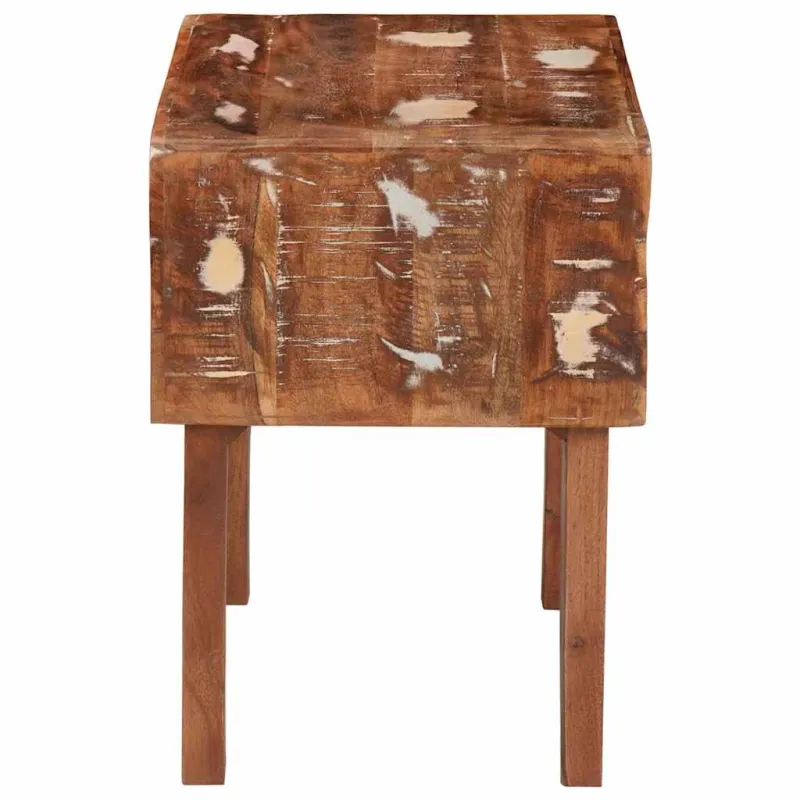 Žurnalinis staliukas Ruda 40 x 32 x 46 cm Kietas atkurtas medis