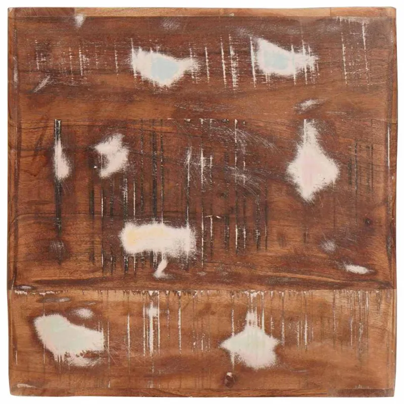 Žurnalinis staliukas Ruda 40 x 40 x 49 cm Kietas atkurtas medis