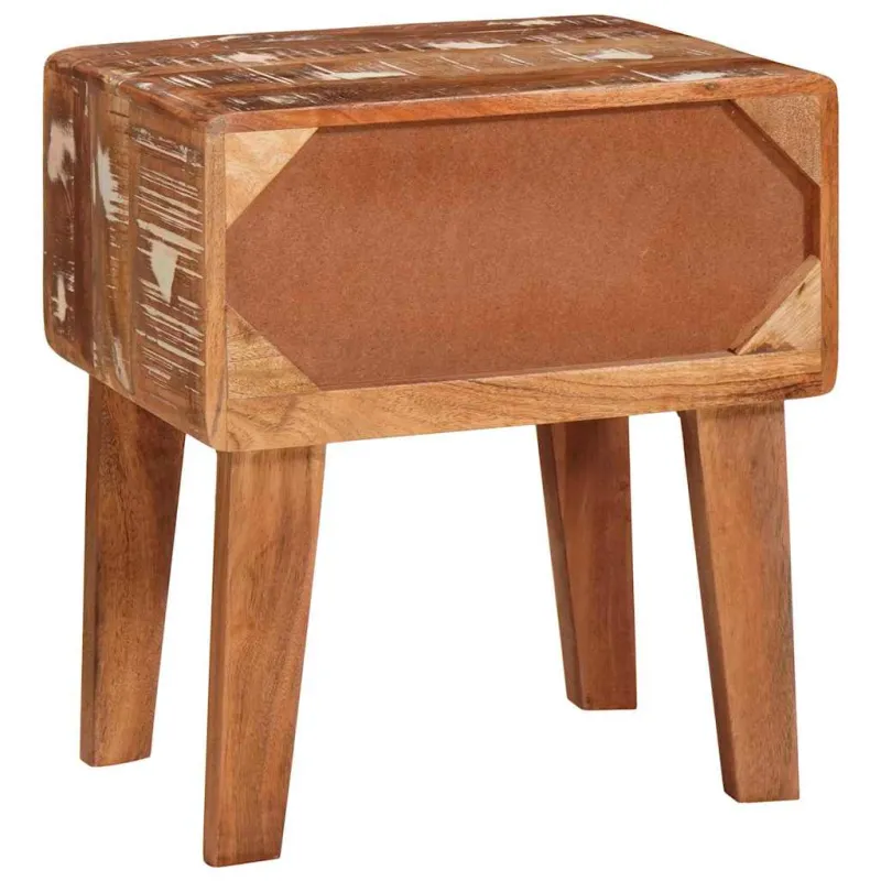 Žurnalinis staliukas Ruda 40 x 32 x 46 cm Kietas atkurtas medis