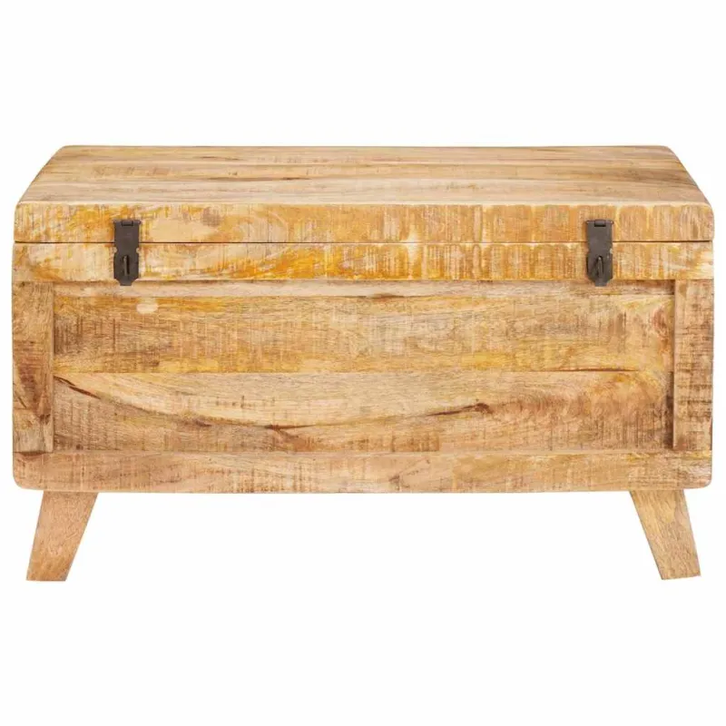 Saugojimo dėžė 70 x 35 x 40 cm mango medienos masyvas