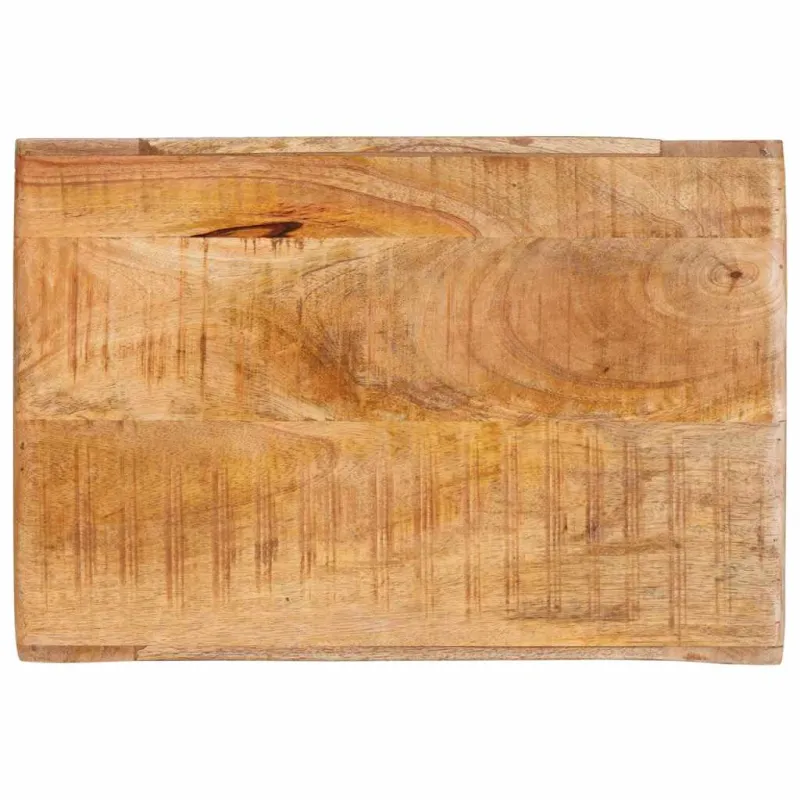 Vyno stovas su saugykla Ruda 44 x 30 x 35 cm Kietas mango medis