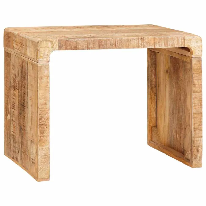 Žurnalinis staliukas Ruda 60 x 35 x 46 cm Kietas mango medis