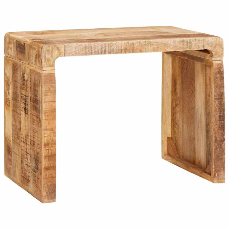 Žurnalinis staliukas Ruda 60 x 35 x 46 cm Kietas mango medis