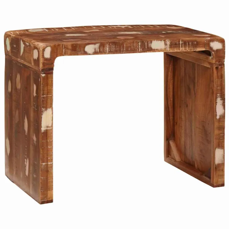 Žurnalinis staliukas Ruda 60 x 35 x 46 cm Kietas atkurtas medis