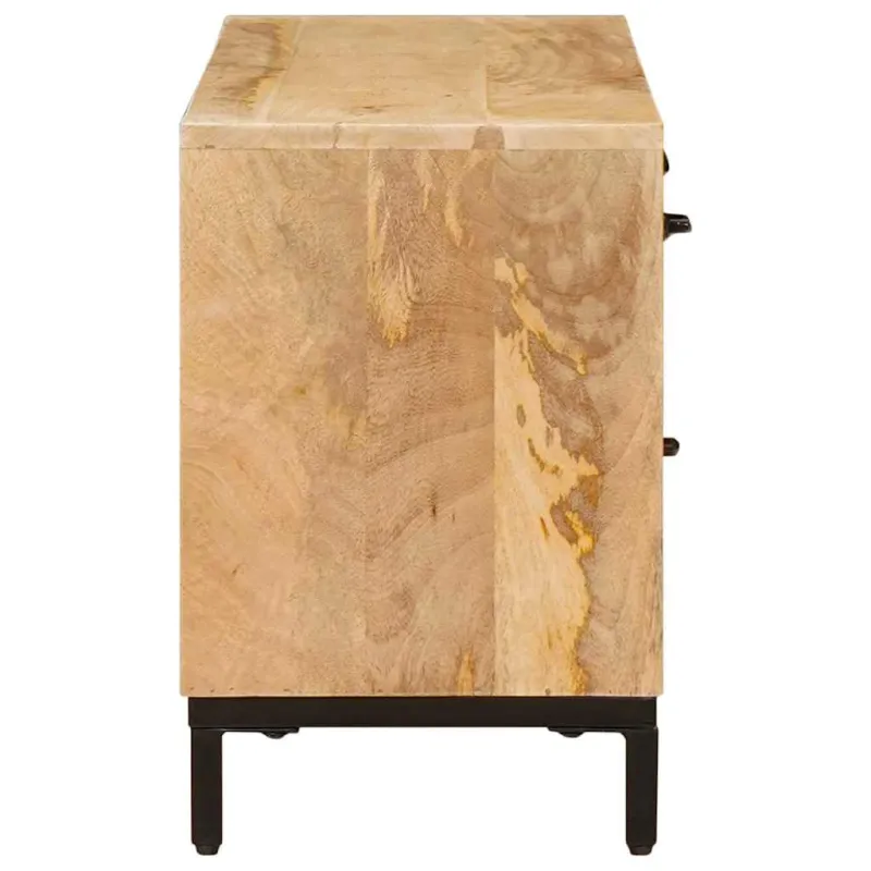 Televizorių stovai Ruda 110 x 30 x 46 cm Kietas mango medis