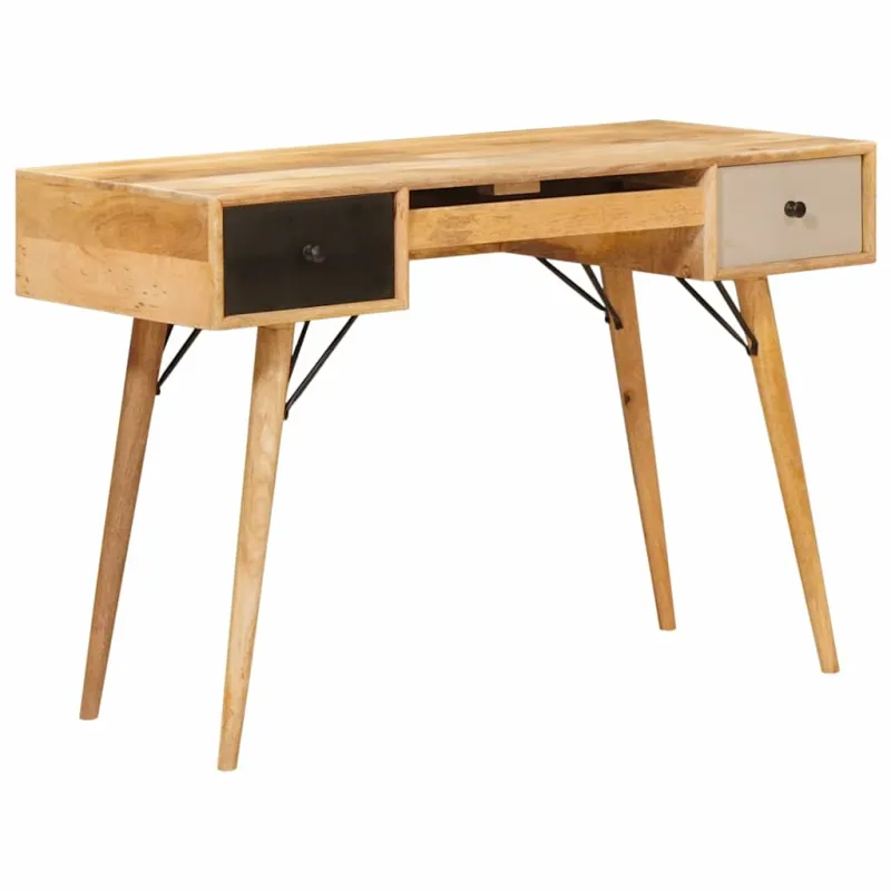 Rašomasis stalas Ruda 110 x 55 x 76 cm Kietas mango medis