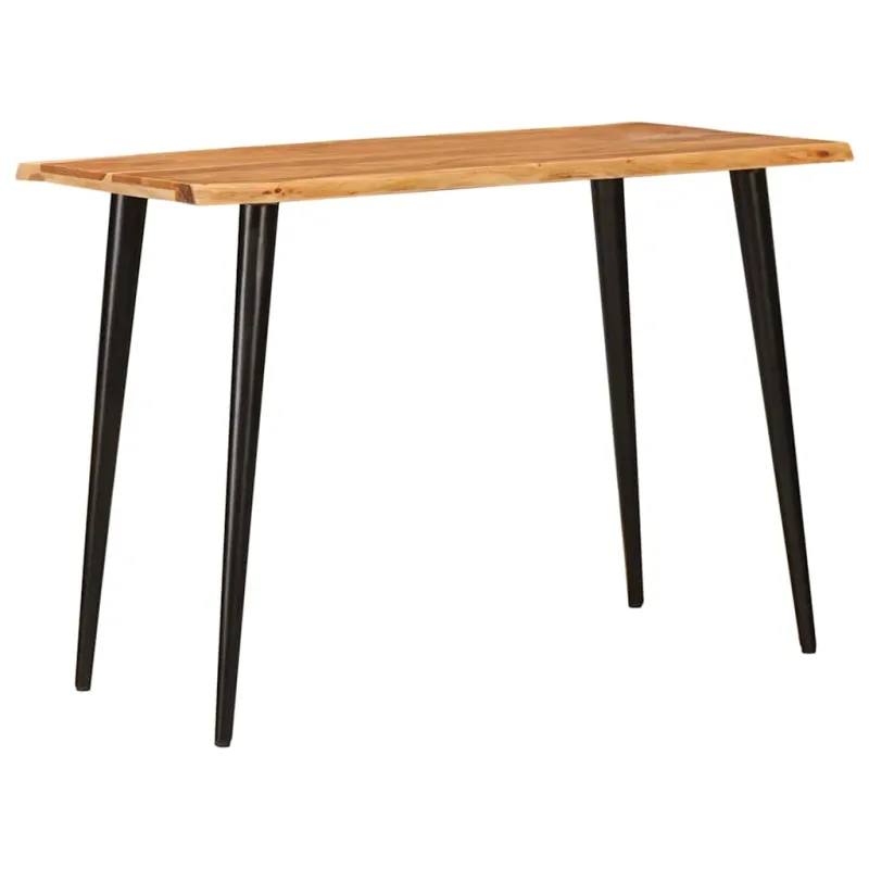 Valgomieji stalai Ruda ir juoda 110 x 55 x 78 cm