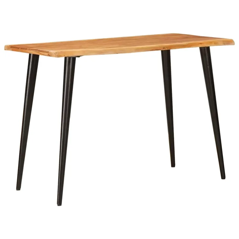 Valgomieji stalai Ruda ir juoda 110 x 55 x 78 cm
