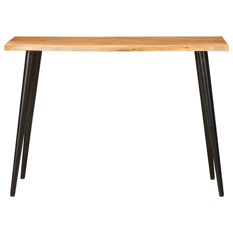 Valgomieji stalai Ruda ir juoda 110 x 55 x 78 cm