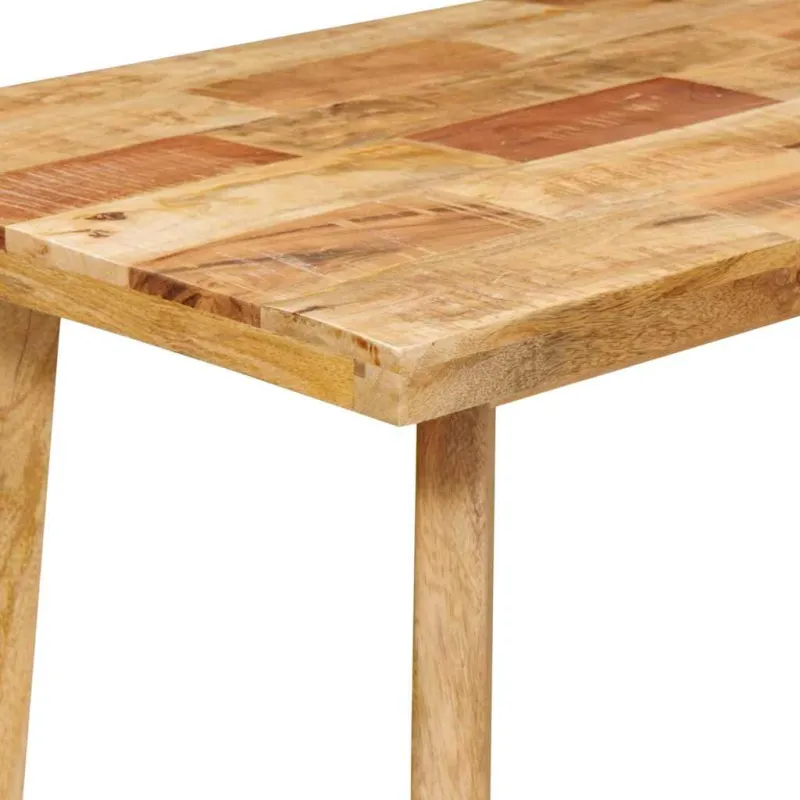 Valgomojo stalas Natūrali 100 x 55 x 75 cm Kietas mango medis