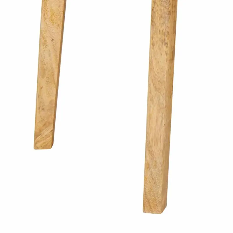 Valgomojo stalas Natūrali 100 x 55 x 75 cm Kietas mango medis