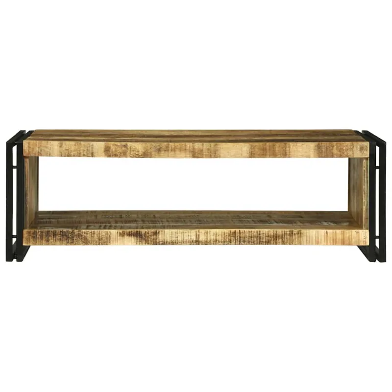 Kavos staliukas Ruda 120 x 50 x 38 cm Kietas mango medis