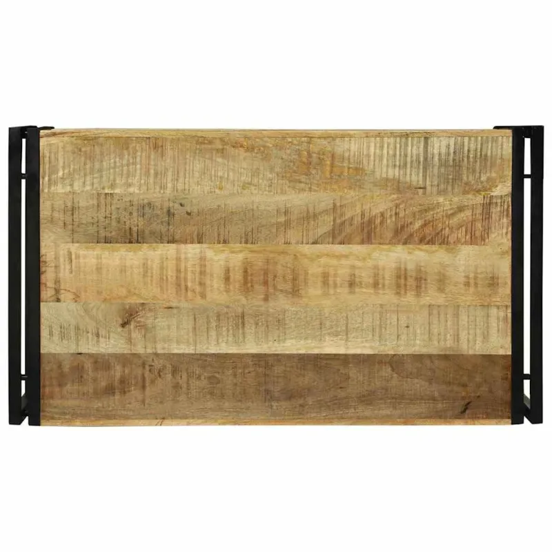 Kavos staliukas Ruda 90 x 50 x 38 cm Kietas mango medis