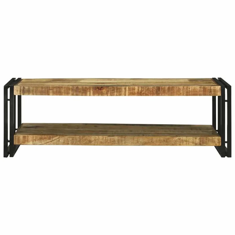 Kavos staliukas Ruda 120 x 50 x 38 cm Kietas mango medis