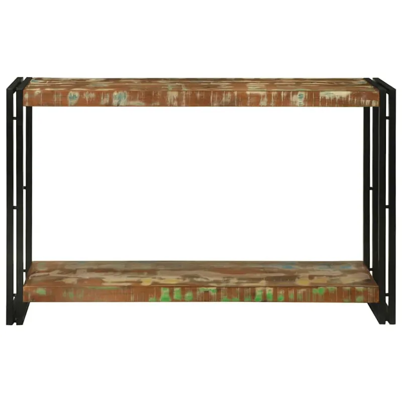 Konsolinis stalas 120 x 33 x 75 cm Kietas atkurtas medis