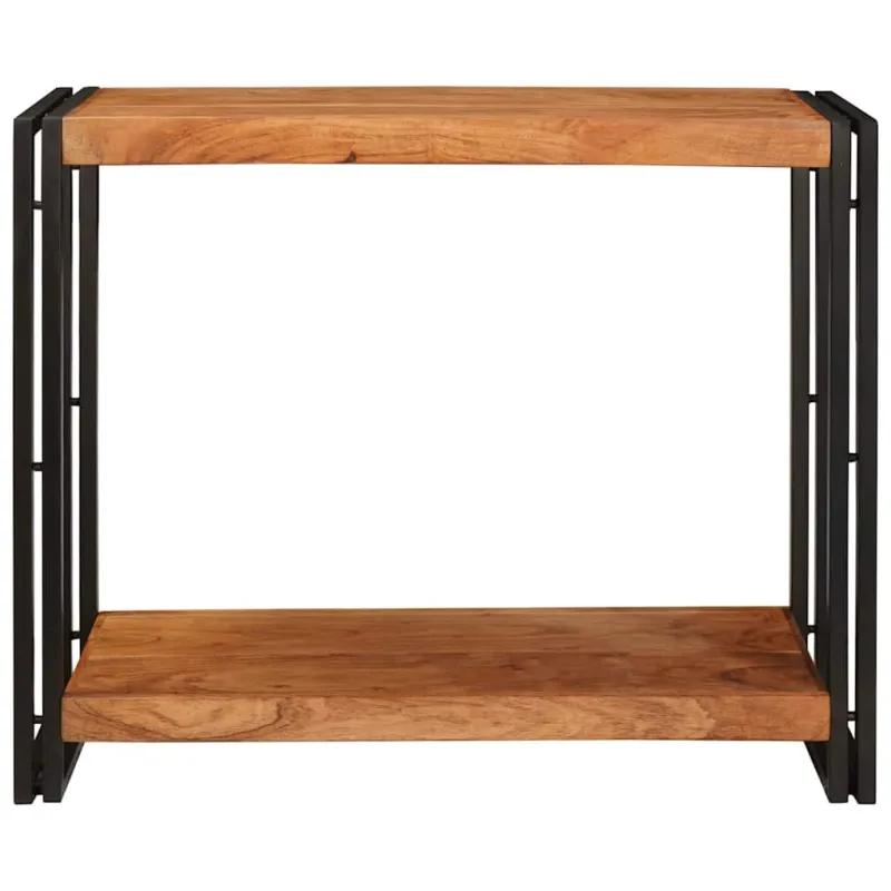 Konsolinis stalas Ruda 90 x 33 x 75 cm Kietos akacijos mediena