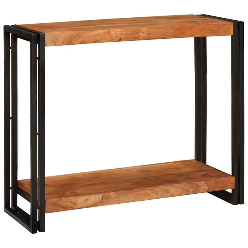 Konsolinis stalas Ruda 90 x 33 x 75 cm Kietos akacijos mediena