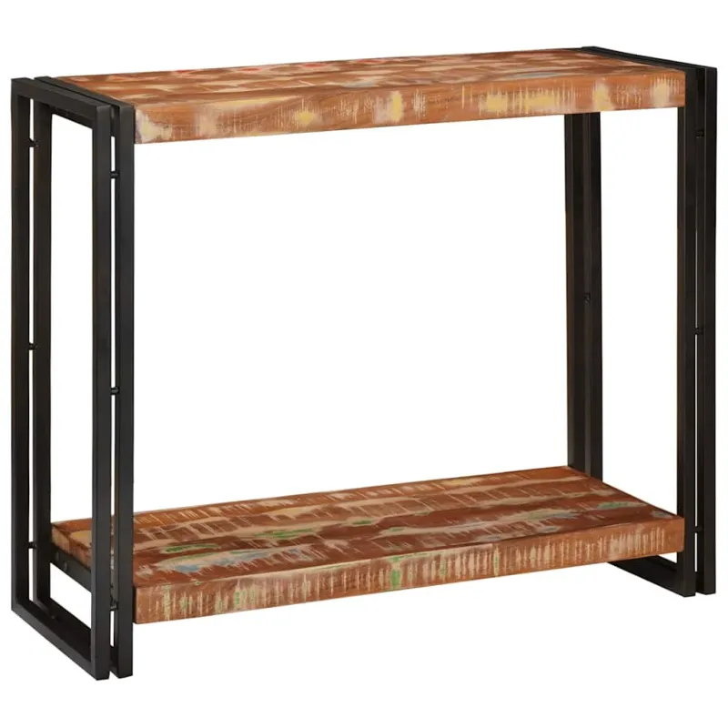 Konsolinis stalas 90 x 33 x 75 cm Kietas atkurtas medis