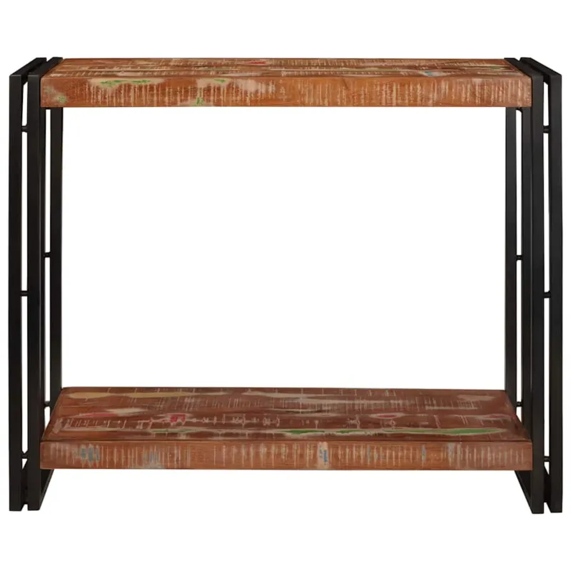 Konsolinis stalas 90 x 33 x 75 cm Kietas atkurtas medis