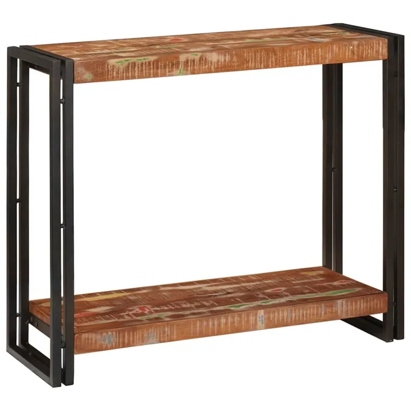 Konsolinis stalas 90 x 33 x 75 cm Kietas atkurtas medis