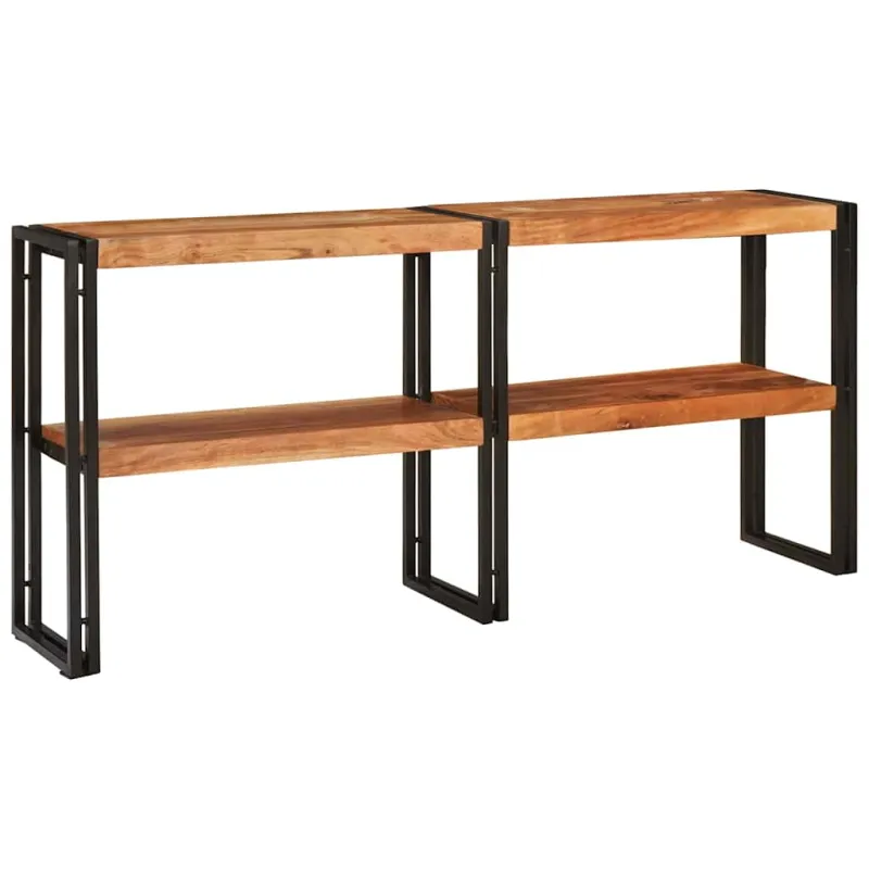 Konsolinis stalas Ruda 160 x 33 x 75 cm Kietos akacijos mediena