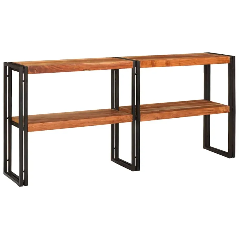 Konsolinis stalas Ruda 160 x 33 x 75 cm Kietos akacijos mediena