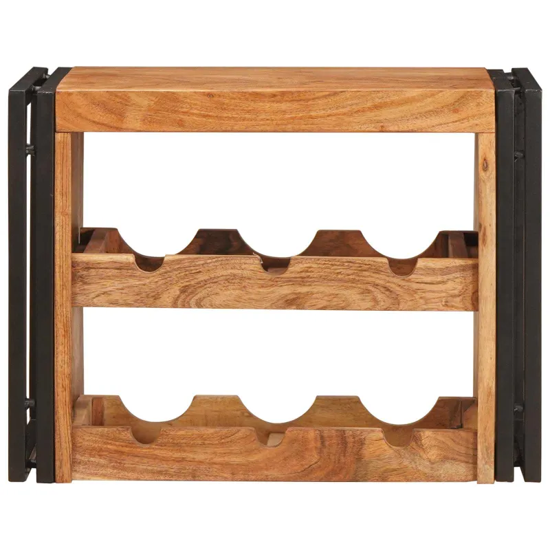 Vyno stovas Ruda 60 x 45 x 33 cm Kietos akacijos mediena