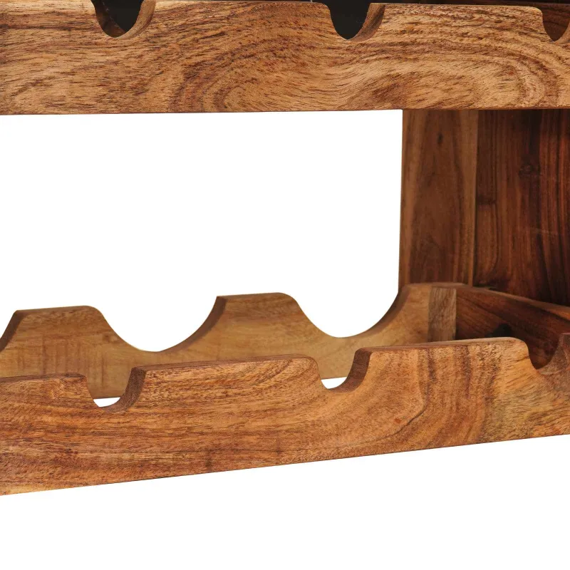 Vyno stovas Ruda 60 x 45 x 33 cm Kietos akacijos mediena